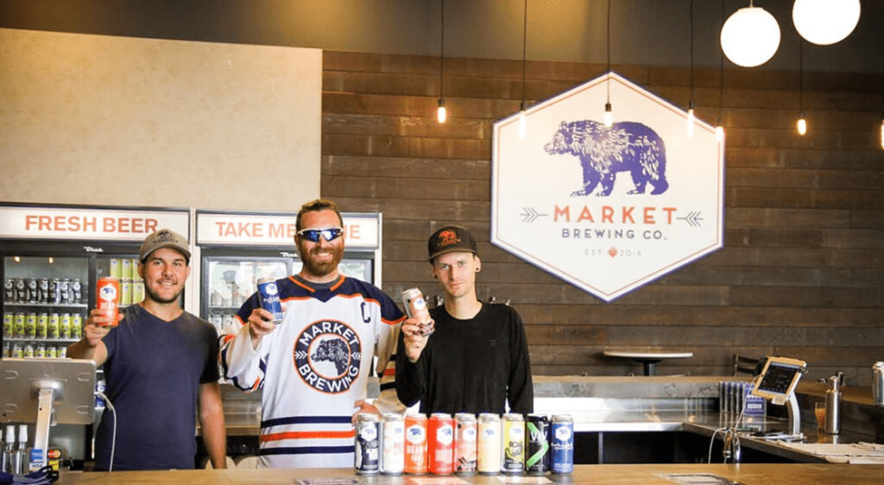 Market Brewing Co. - Store Front & Workers