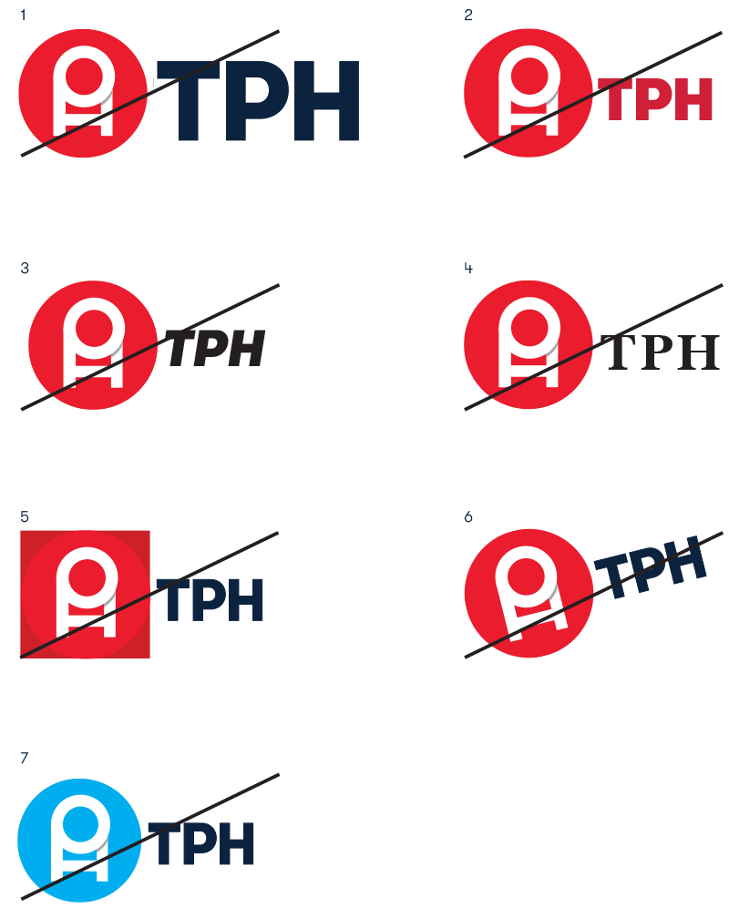 Incorrect TPH Logo Usage